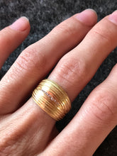 Load image into Gallery viewer, Absolu 'Wrap' ring in 18ct yellow gold and diamonds