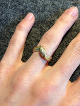 Load image into Gallery viewer, Absolu 'Loop' ring in 18ct yellow gold and diamonds